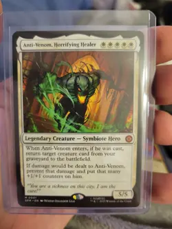 MTG Anti-Venom, Horrifying Healer Marvel's Spider-Man Regular Non-Foil M 0001 - Image 1