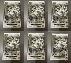 6x One Piece Card Game Judge Pack Vol 1 - Sealed Promo ENGLISH - NEW - Image 1