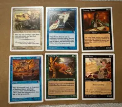 6x MTG Portal Three Kingdoms Lot Unplayed NM NM+ Magic The Gathering - Image 1