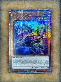 Yugioh Abyss Shark RA03-EN030 Quarter Century Rare 1st Ed NM - Image 1