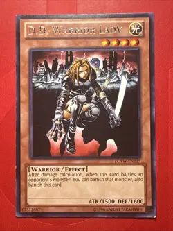 D.D. Warrior Lady - LP - LCYW-EN215 - Unlimited - Rare - Yu-Gi-Oh! TCG - Image 1