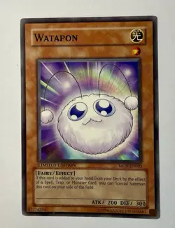 Yugioh Watapon MOV-EN003 Common Limited Edition LP - Image 1