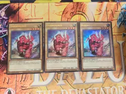 3x Sabersaurus BLGG-EN052 Ultra Rare 1st Ed NM Playset X3 Yugioh - Image 1