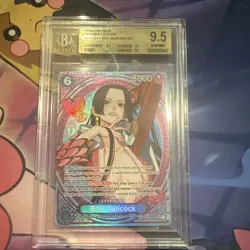 Bandai One Piece Boa Hancock SP Foil BGS 9.5 EB03-026 Heroines 2026 - Image 1