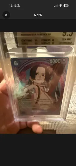 Bandai One Piece Boa Hancock SP Foil BGS 9.5 EB03-026 Heroines 2026 - Image 4