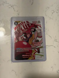 Monkey D. Luffy (ENGLISH) - One Piece x Round 1 Promo Card - Image 1