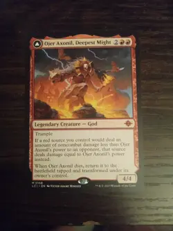 Ojer Axonil, Deepest Might / Temple of Power MTG LCI M 0158 Lost Caverns Ixalan - Image 1