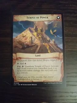 Ojer Axonil, Deepest Might / Temple of Power MTG LCI M 0158 Lost Caverns Ixalan - Image 2