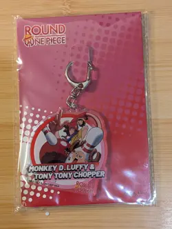 One Piece x Round 1 Promotion (10 Packs) SEALED + Bonus keychains, Button, Hat - Image 4