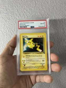 1999 Pokemon Pikachu Movie Promo #4 PSA 8 - Image 1