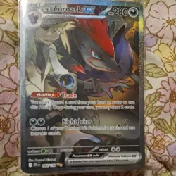 N's Zoroark ex 185/159 Journey Together Pokemon Holo NM - Image 1