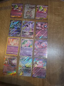 Pokemon Card Bundle 12 Cards - Image 1