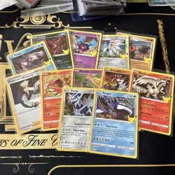 Pokemon TCG 25th Anniversary Holos 12 Card Bundle - Image 1