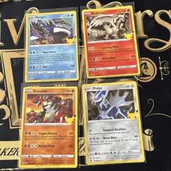 Pokemon TCG 25th Anniversary Holos 12 Card Bundle - Image 4