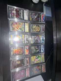HUGE! 12 Pokemon Graded Card Slab Bundle - ACE PSA - Charizard Greninja Pikachu - Image 1