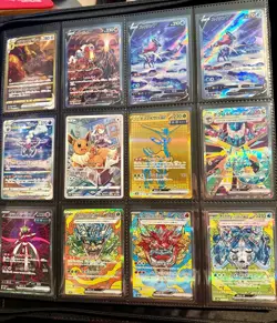 POKEMON TCG SECRET ART RARE ULTRA RARE CHR JAPANESE 12 CARD BUNDLE NEAR MINT - Image 1