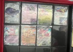 43 Pokemon Card Bundle (EX, V, Shiny, Ect) - With 12 Card Vaultx Binder - Image 3