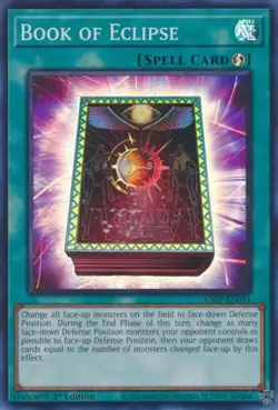 Book of Eclipse - RA02-EN054 - Super Rare - 1st Edition Near Mint Yugioh Card - Image 1