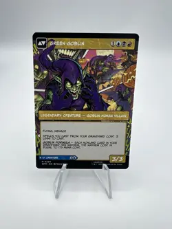 MTG Marvel Spiderman Norman Osborn Green Goblin Borderless Non Foil 0220 - Image 2