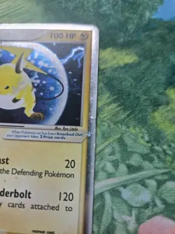 Raichu ex - EX2 - SS: EX Sandstorm (98/100) Ultra Rare Holo Pokemon Card DMG - Image 4