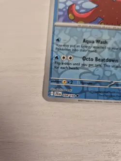 Octillery 034/159 Reverse Holo Card Journey Together Pokemon TCG Scarlet Violet - Image 2