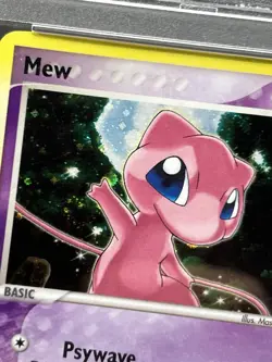 PSA 7 NM Swirl Mew Holo Black Star Promo 2006 Pokemon Card - Image 3