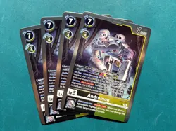 Andromon EX12-055 Playset Digital World Shambala Digimon Card Game x4 - Image 1