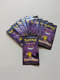 10 x Pokemon Trick Or Trade BOOster Packs - USA Halloween 3 Cards Each Pack NEW - Image 1