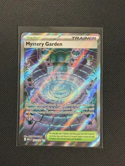 Mystery Garden 172/132 Ultra Rare Mega Evolution Pokemon Card Near Mint - Image 1