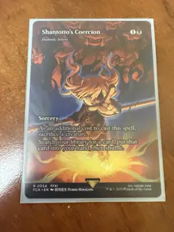 DDcards🇨🇦 Mtg Final Fantasy Showcase Shantotto’s Coercion Diabolic Intent - Image 1