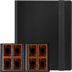 Card Binder Upgraded 4 Pockets Trading Card Collection Binder Cards 160 Pockets - Image 1