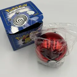 Pokemon Poliwhirl Poke-ball With 23K Gold Card 1999 New Open Trading Card - Image 2