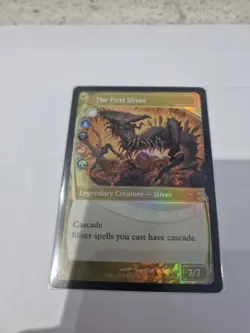 MTG the First Sliver Secret Lair Promo Foil - Image 1
