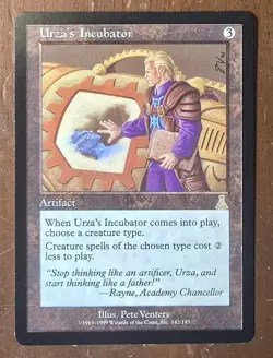 Urza's Incubator - MtG Urza's Destiny - R142 NM 1999 - Image 2