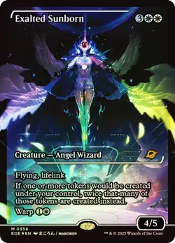 Exalted Sunborn Foil Showcase Edge of Eternities NM MTG - Image 1
