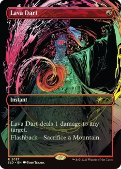 Lava Dart Foil Secret Lair NM MTG - Image 1