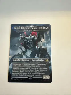 MTG Gigan, Cyberclaw Terror - Gyruda, Doom of Depths Ikoria 384 R IKO - Image 1
