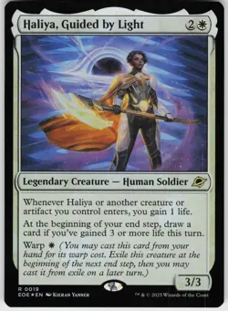 FOIL HALIYA, GUIDED BY LIGHT 19 R NEAR MINT - Image 1