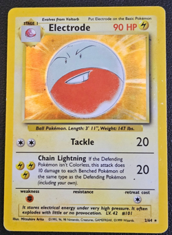 Electrode 02/64 Jungle Holo No Rarity Symbol Error HP - Image 1