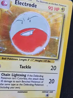 Electrode 02/64 Jungle Holo No Rarity Symbol Error HP - Image 3