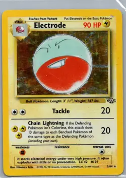 VLP-Electrode (2) Unlimited Holo #02/64 | Holo Rare | Jungle - Image 1