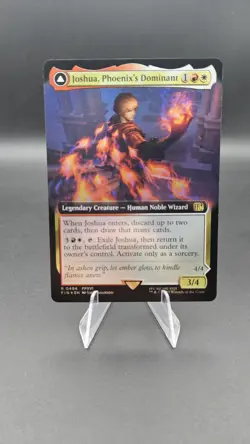 Joshua, Phoenix's Dominant #0494 (Extended Art) (FOIL) NM MTG Final Fantasy - Image 1
