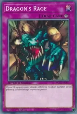 Dragon's Rage - SGX3-ENB17 - Common - 1st Edition Near Mint Yugioh Card - Image 1