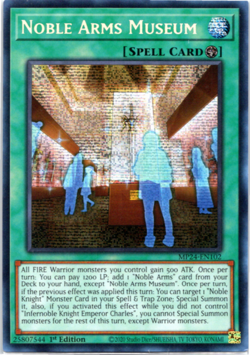 Noble Arms Museum - MP24-EN102 - Prismatic Secret Rare 1st Edition Yugioh - Image 1