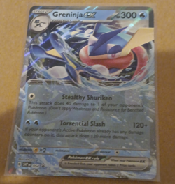 The Pokemon Company Pokemon TCG Greninja ex 054 SV Promo Holo 300 HP - Image 1