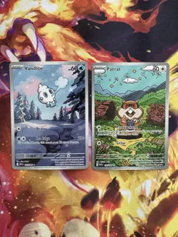 Pokemon TCG Vanillite 111/086 Patrat 152/086 White Flare - Image 1