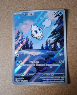 The Pokemon Company Pokemon TCG Vanillite 111/086 White Flare IR Holo EN 2025 - Image 1