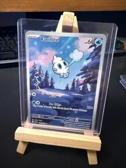 Pokemon TCG Vanillite 111/086 Illustration Rare – S&V White Flare Set – NM - Image 1