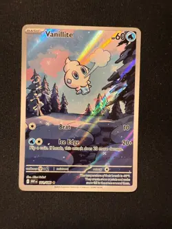 Pokemon TCG Vanillite 111/086 Illustration Rare – S&V White Flare Set – NM - Image 4