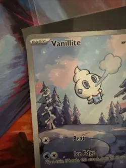 Pokemon TCG Vanillite Illustration Rare Card 111/086 S&V White Flare Set - Image 5